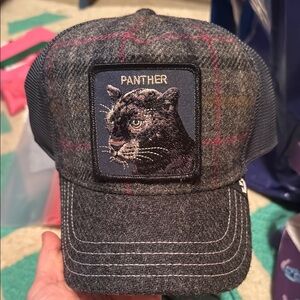 Goorin Bros NWT Charcoal Panther Mesh Cap